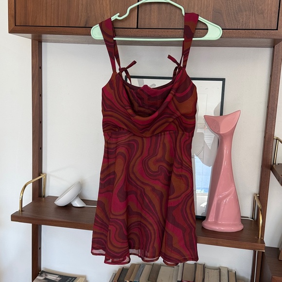 NWT For Love & Lemons Eleanor Mini Dress - Picture 4 of 10